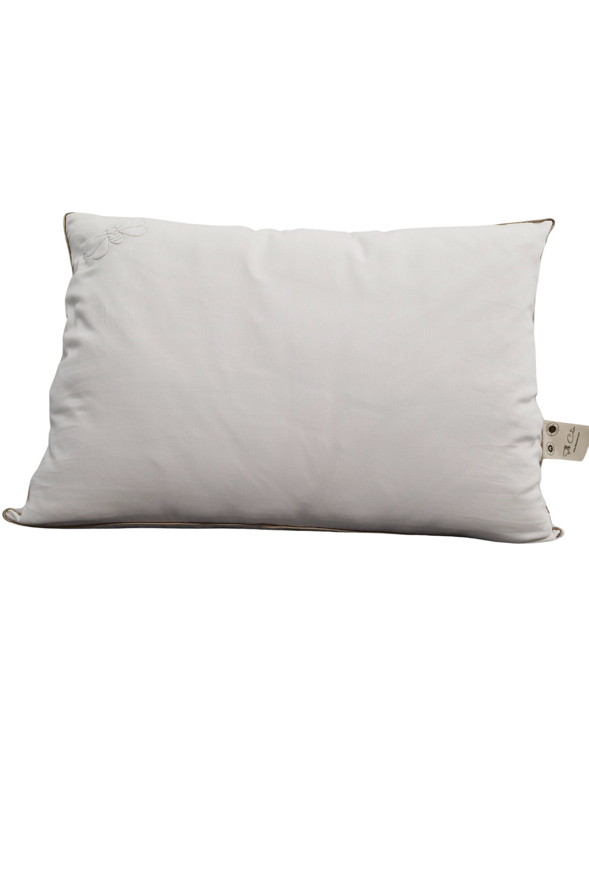 %100 İpek Yastık Alçak - Sağlıklı Nefes ve Terletmeyen Uyku İçin  – Hipoalerjenik Uyku Konforu