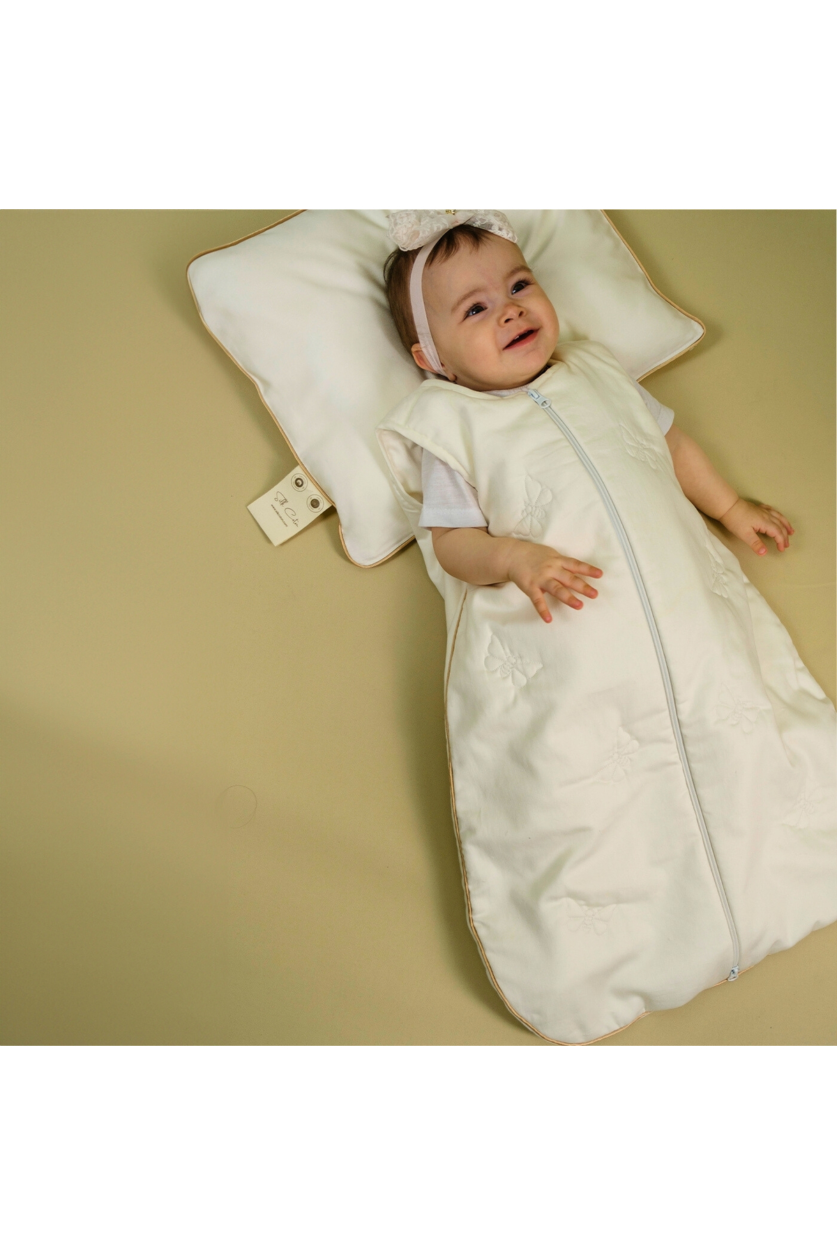 %100 İpek Dolgulu Organik Bebek Uyku Tulumu - Bebeğiniz İçin Antialerjik ve Sıcak Uyku Deneyimi