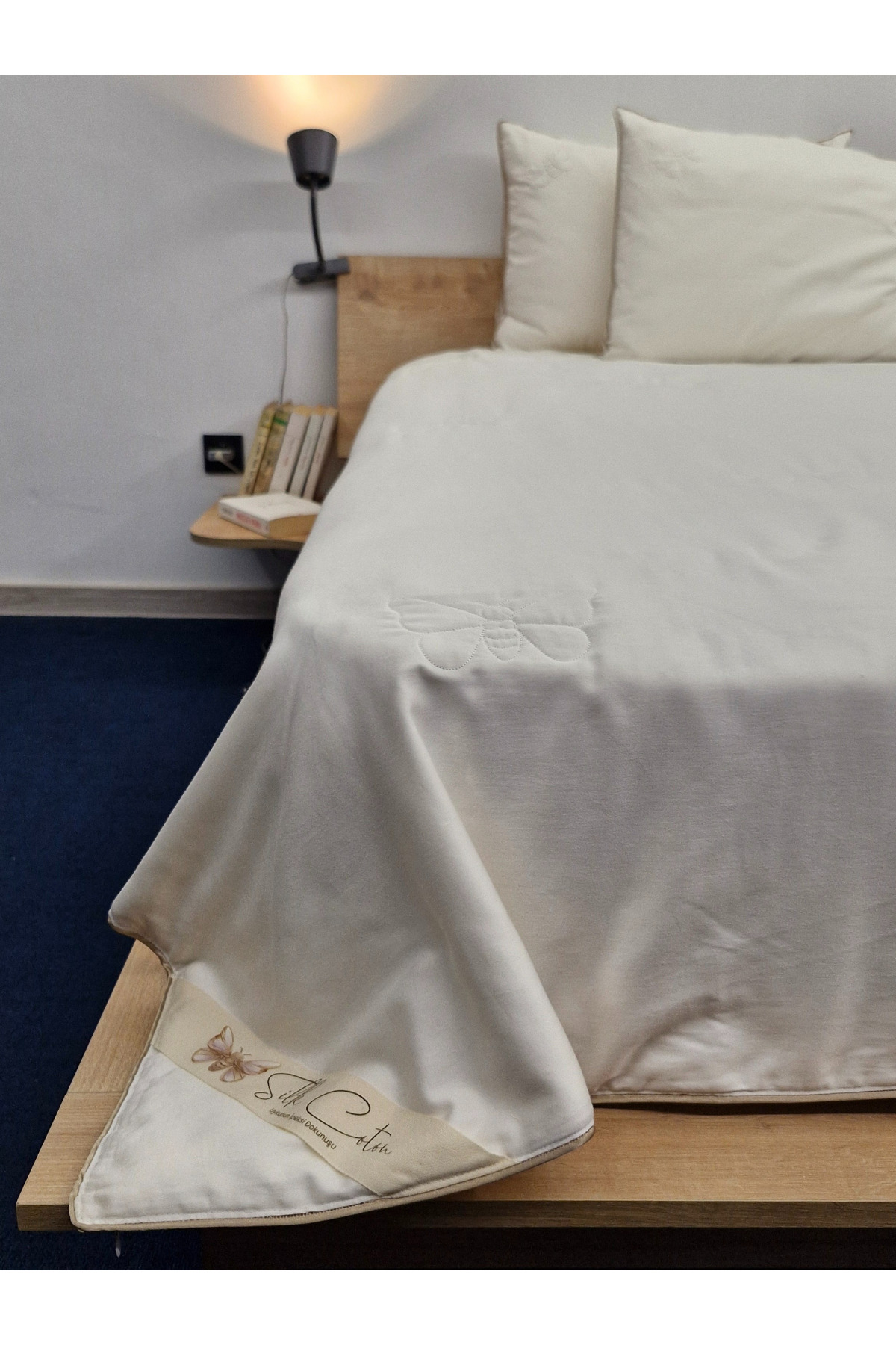 Tek Kişilik %100 İpek Yorgan - Konforlu ve Nefes Alabilen - Doğal Uyku Keyfi